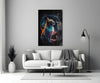 Moon Cat Glass Wall Art || Designer Collection by Insigneart USA