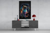 Moon Cat Glass Wall Art || Designer Collection by Insigneart USA