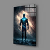 Vitruvius Man Glass Wall Art || Designers Collection by Insigneart USA