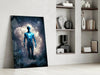 Vitruvius Man Glass Wall Art || Designers Collection by Insigneart USA