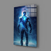 Vitruvius Man Glass Wall Art || Designers Collection by Insigneart USA