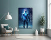 Vitruvius Man Glass Wall Art || Designers Collection by Insigneart USA
