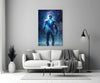 Vitruvius Man Glass Wall Art || Designers Collection by Insigneart USA