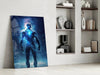 Vitruvius Man Glass Wall Art || Designers Collection by Insigneart USA
