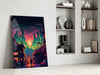 Walk to the New Life Glass Wall Art || Designers Collection by Insigneart USA