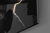 3 Wise Monkeys - Neon Lines Glass Wall Art || Designer Collection by Insigneart USA