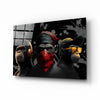 3 Wise Monkeys Glass Wall Art || Designer Collection by Insigneart USA