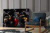 3 Wise Monkeys Glass Wall Art || Designer Collection by Insigneart USA