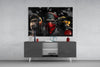 3 Wise Monkeys Glass Wall Art || Designer Collection by Insigneart USA