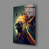 Lion King Glass Wall Art || Designer Collection by Insigneart USA