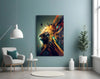 Lion King Glass Wall Art || Designer Collection by Insigneart USA