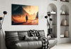 Walk on Another Planet Glass Wall Art || Designers Collection by Insigneart USA