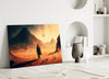 Walk on Another Planet Glass Wall Art || Designers Collection by Insigneart USA