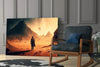 Walk on Another Planet Glass Wall Art || Designers Collection by Insigneart USA