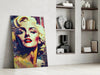 Marilyn Monroe Glass Wall Art || Designer Collection by Insigneart USA