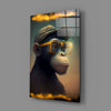 Wise Monkey Glass Wall Art || Designers Collection by Insigneart USA