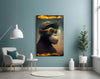 Wise Monkey Glass Wall Art || Designers Collection by Insigneart USA