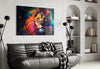 Nobility of the Lion Glass Wall Art || Designer Collection by Insigneart USA