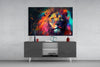 Nobility of the Lion Glass Wall Art || Designer Collection by Insigneart USA