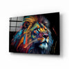 Nobility of the Lion Glass Wall Art || Designer Collection by Insigneart USA