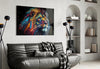 Nobility of the Lion Glass Wall Art || Designer Collection by Insigneart USA
