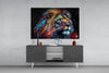 Nobility of the Lion Glass Wall Art || Designer Collection by Insigneart USA