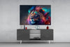 Nobility of the Lion Glass Wall Art || Designer Collection by Insigneart USA