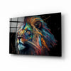 Nobility of the Lion Glass Wall Art || Designer Collection by Insigneart USA