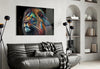 Nobility of the Lion Glass Wall Art || Designer Collection by Insigneart USA