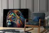 Nobility of the Lion Glass Wall Art || Designer Collection by Insigneart USA