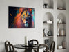 Nobility of the Lion Glass Wall Art || Designer Collection by Insigneart USA