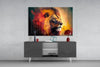 Nobility of the Lion Glass Wall Art || Designer Collection by Insigneart USA