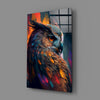 Owl's Eye Glass Wall Art || Designer Collection by Insigneart USA