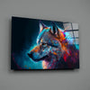 Freedom of the Wolf Glass Wall Art || Designer Collection by Insigneart USA