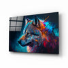 Freedom of the Wolf Glass Wall Art || Designer Collection by Insigneart USA