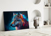Freedom of the Wolf Glass Wall Art || Designer Collection by Insigneart USA
