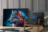 Freedom of the Wolf Glass Wall Art || Designer Collection by Insigneart USA