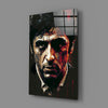 Al Pacino Glass Wall Art || Designer Collection by Insigneart USA