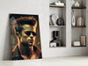 Fight Club - Tyler Durden Glass Wall Art || Designer Collection by Insigneart USA