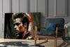 Fight Club - Tyler Durden Glass Wall Art || Designer Collection by Insigneart USA