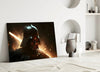 Darth Vader Glass Wall Art || Designers Collection by Insigneart USA