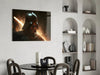 Darth Vader Glass Wall Art || Designers Collection by Insigneart USA