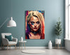 Harley Quinn Glass Wall Art || Designer Collection by Insigneart USA