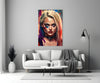 Harley Quinn Glass Wall Art || Designer Collection by Insigneart USA