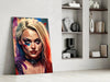 Harley Quinn Glass Wall Art || Designer Collection by Insigneart USA