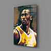 Kobe Bryant Glass Wall Art || Designer Collection by Insigneart USA
