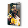 Kobe Bryant Glass Wall Art || Designer Collection by Insigneart USA