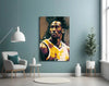 Kobe Bryant Glass Wall Art || Designer Collection by Insigneart USA