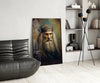 Leonardo da Vinci Glass Wall Art || Designer Collection by Insigneart USA
