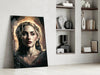 Madonna Glass Wall Art || Designer Collection by Insigneart USA